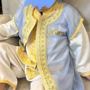Jabador Royal Noh 3 pièces bleu ciel
